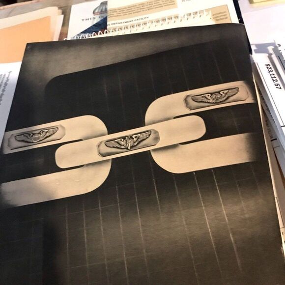 Ephemera WW II Preflight class 44-J Maxwell Field Army Pilot - Picture 2 of 5